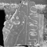Fragment einer Grabplatte in der ev.-luth. Kirche St.Blasius
