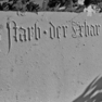 Grabplatte Johann Merwart, Detail