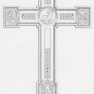 Theoderich-Kreuz, Vorderseite, Zeichnung