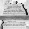 Grabinschrift für Sebastian Geidinger und seine Ehefrau Magdalena, geb. Aigner, auf einem Epitaph