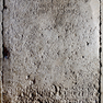 Grabplatte für Bernd von Senden und Katharina Duncker