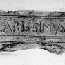 Fragment einer Grabplatte für einen Kleriker (17. - 18. Jh.)