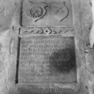 Grabplatte Katharina Burck, Zustand 1990