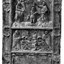 Epitaph für die Dompröpste Christoph von Trenbach und Urban, seinen Halbbruder, an der Nordwand im westlichen Joch neben der Tür zu St. Max. Rotmarmor.