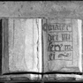Albersroda, Altar (A. 16. Jh.), Inschrift