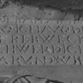 Grabplatte Wendel Merwart, Detail (B)