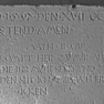 Grabplatte Johann Bomenstock, Detail