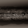 Eisenschwert mit Inschrift auf der Klinge