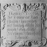 Grabplatte Eva von Berlichingen, Detail (B)