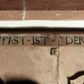 Epitaph für Hans IV. von Rodenstein innen an der Nordostwand ders Chores.