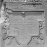 Grabplatte Margaretha Hyso, Detail (B)