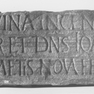 Lapidarium, Fragment einer Bauinschrift