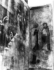 Bild zur Katalognummer 119: Wandmalerei mit Fürbitte eines unbekannten Heiligen