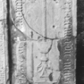 Grabplatte Peter Goeslin, Zustand 1975 (Stadtarchiv Pforzheim S1-15-001-10-001)
