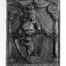 Wappenplatte des Johannes Melber
