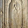 Liebfrauen, Grabplatte für eine Frau von Trotha (1572)