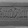 Grabplatte Anna Gräfin von Hohenlohe, Detail (A)