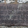 Quader mit Bauinschriften in der ev.-luth. Kirche St. Martini [1/2]