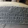 Glocke mit Spruch, Herstellungsinschrift und Namen