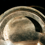 Vergoldeter Silberkelch mit Namensinschrift 