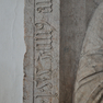Figurale Grabplatte für den Abt Michael Moser