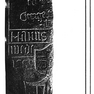 Fragment der Grabplatte des Hans Wederauer 