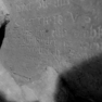 Grabplatte Rosina Magdalena Schreiber, Detail (E, F)