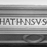 Marktplatz 16, Portal, Inschrift (1531)