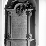 Epitaph der Margretha Gans, geborene von Schmidburg.