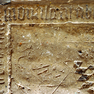 Grabplatte der Äbtissin Katharina von Hoya, in Zweitverwendung [3/3]