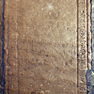 Grabplatte der Äbtissin Katharina von Hoya, in Zweitverwendung [1/3]
