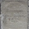 Grabplatte für Johannes Radelow, Joachim Peters, Michael Beddeker und Peter Leverenz