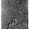 Grabplatte mit fragmentarischer Grabinschrift für den Pfarrer Johann Mauersteiner