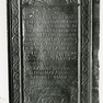 Grabinschrift auf der Grabplatte des Martin Eisengrein