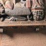 Tumbenplatte des Erzbischofs Matthias von Bucheck, Detail