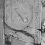Grabplatte Nikolaus Kommerell, Zustand 1975 (Stadtarchiv Pforzheim S1-15-001-21-001)