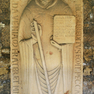 Hochgrabdeckplatte vom Grab des Bischofs Adelog