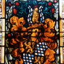 Von Ast- und Blattwerk gerahmtes Wappen der Herzogin Elisabeth von Pfalz-Simmern.