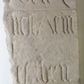 Domschatzkammer; Fragment einer Grabplatte (16. Jh.)