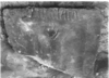 Bild zur Katalognummer 73: Fragment der Grabplatte eines Unbekannten