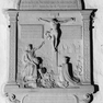Stifterinschrift des Johann Lindorfer und seiner Ehefrau Elisabeth, verw. Perfurt, für das Epitaph für den Passauer Hofgerichtsprokurator Melchior Perfurt