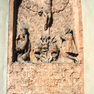 Sterbeinschrift auf dem Epitaph des Hieronymus Wolf