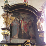 Altarblatt mit Stiftungsinschrift des Christoph von Pötting und Persing