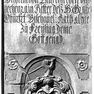 Wappenplatte für den bischöflichen Rat Wilhelm von Taufkirchen und Höhenrain
