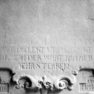 Grabplatte Magdalena von Wechmar, Detail (B)