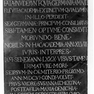 Stifterinschrift auf einer Schrifttafel vom Grabdenkmal des Kaspar Lagus, seiner Ehefrau Susanne, geb. Eckert, und ihrer Tochter Maria, verh. Denich