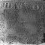 Fragment der Grabplatte des Albert Kastorp