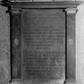 Monumentales Epitaph für Johann Rudolf Raynoldt
