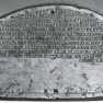 Bodenplatte eines Kopfreliquiars des heiligen Silvester