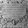 Grabplatte Wolf Heinrich von der Margarethen, Detail (B)